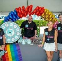 Community Booth & Prize Wheel
